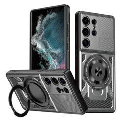 Husa Samsung Galaxy S22 Ultra 5G Techsuit RuggedCam, gri