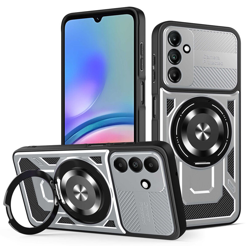 Husa Samsung Galaxy A05s Techsuit RuggedCam, gri