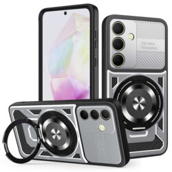 Husa Samsung Galaxy A35 5G Techsuit RuggedCam, gri