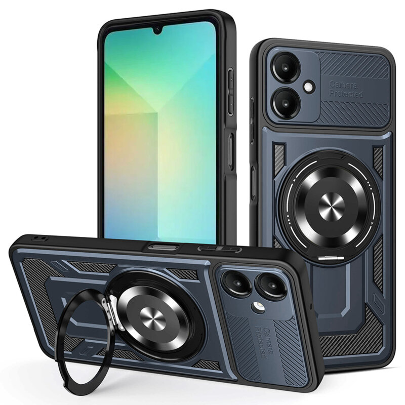 Husa Samsung Galaxy A06 Techsuit RuggedCam, albastru