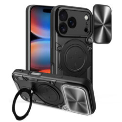 Husa iPhone 17 Pro Max Techsuit CamGuard Pro, negru