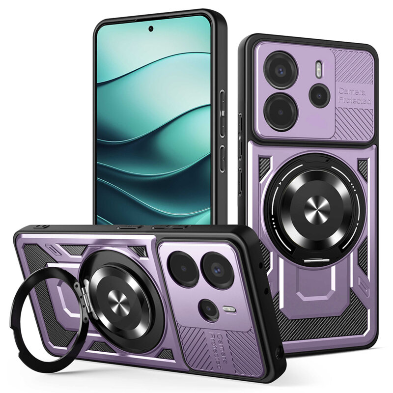 Husa Xiaomi Redmi Note 14 5G Techsuit RuggedCam, mov
