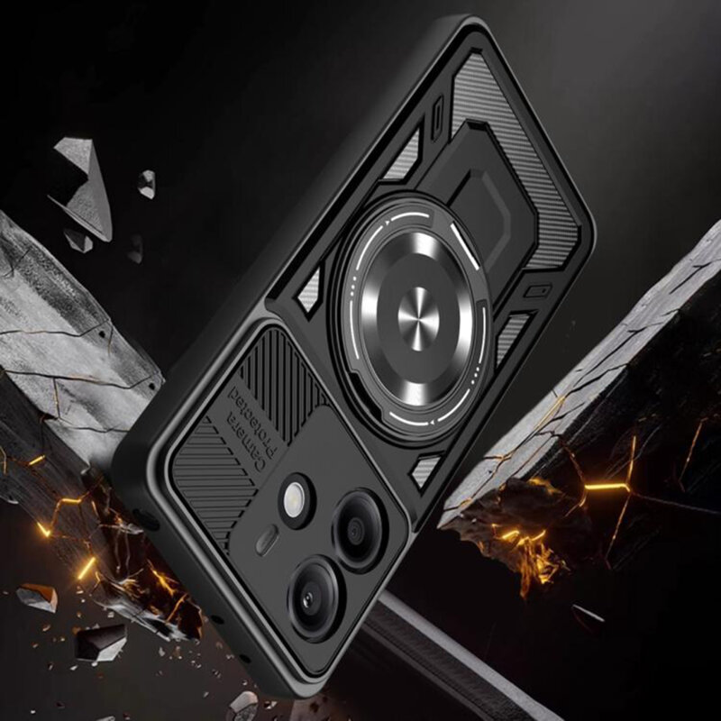 Husa Xiaomi Redmi Note 14 5G Techsuit RuggedCam, mov