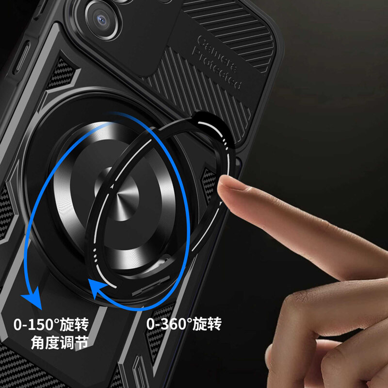 Husa Samsung Galaxy A14 4G Techsuit RuggedCam, gri