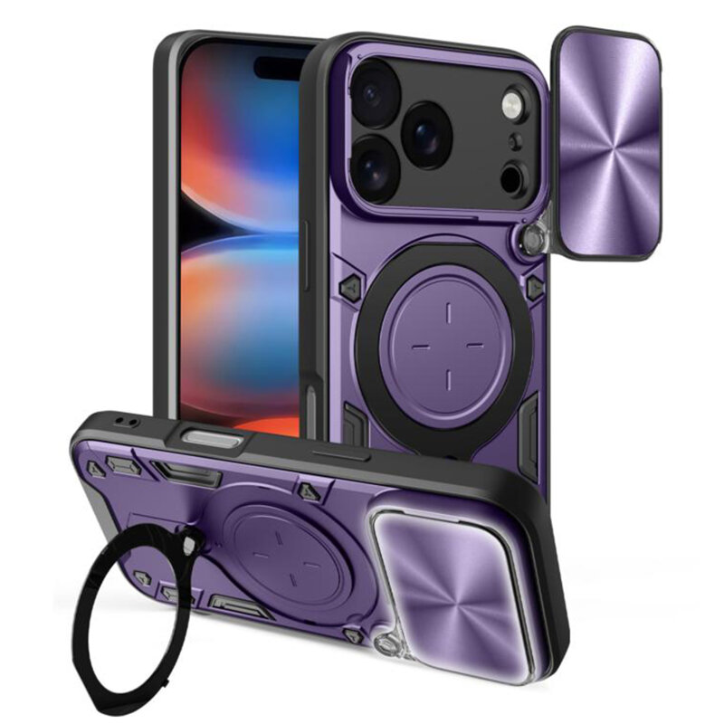 Husa iPhone 17 Pro Max Techsuit CamGuard Pro, mov