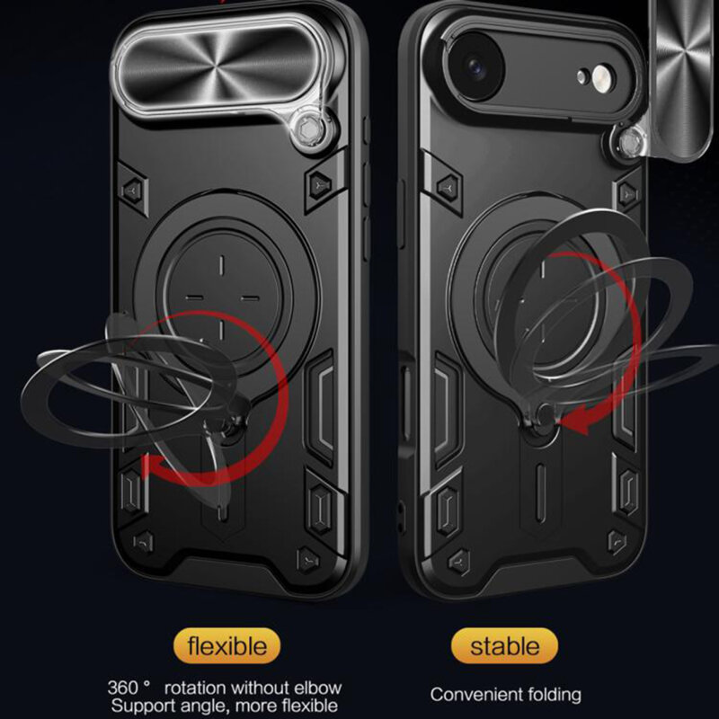 Husa iPhone 17 Air Techsuit CamGuard Pro, mov