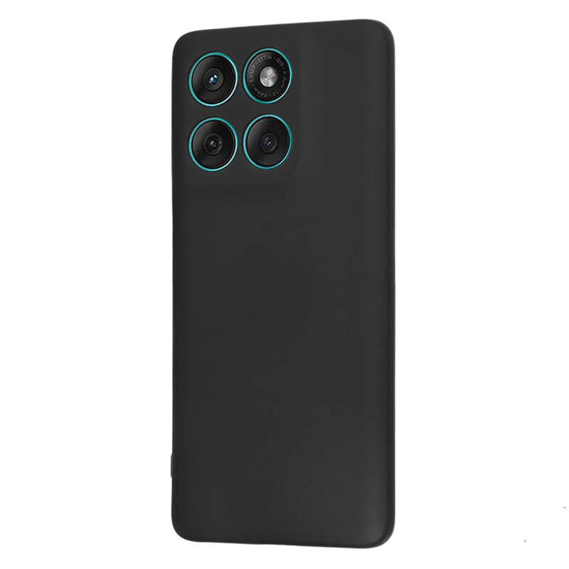 Husa silicon Motorola Edge 60 Fusion Techsuit SoftFlex, negru