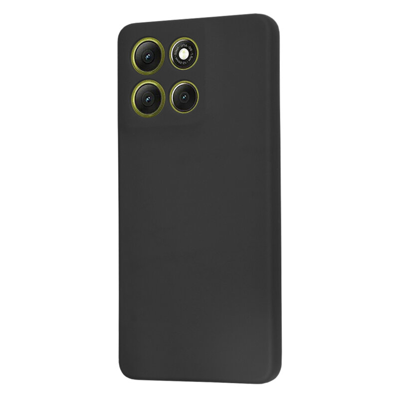 Husa silicon Motorola Moto G86 Techsuit SoftFlex, negru