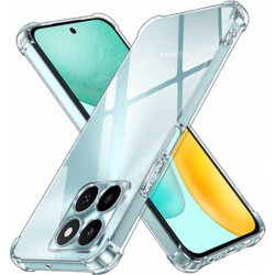 Husa Honor X6c Techsuit Shockproof Clear Silicone, transparenta