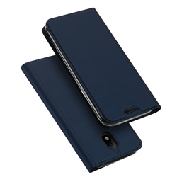 Husa Samsung Galaxy J7 2017 J730 Dux Ducis Flip Stand Book - Albastru