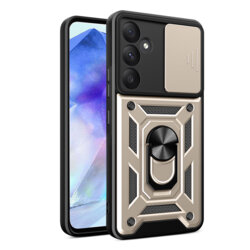 Husa Samsung Galaxy A55 5G protectie camera Techsuit CamShield Series, auriu