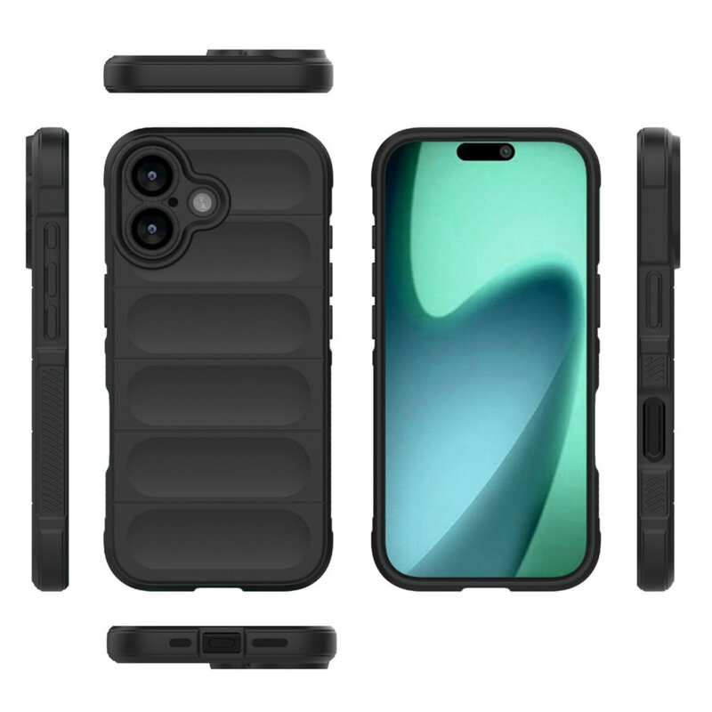 Husa iPhone 17 Techsuit Magic Shield, negru