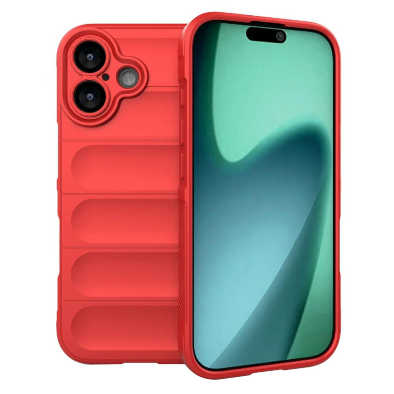 Husa iPhone 17 Techsuit Magic Shield, rosu