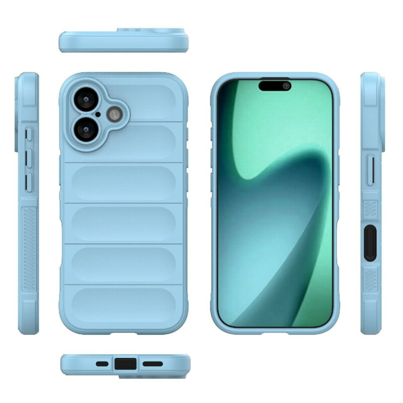 Husa iPhone 17 Techsuit Magic Shield, bleu