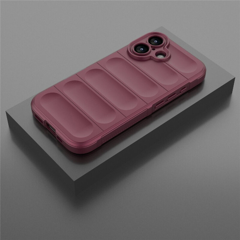 Husa iPhone 17 Techsuit Magic Shield, bordo