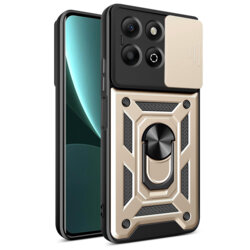 Husa Honor X6b protectie camera Techsuit CamShield Series, auriu