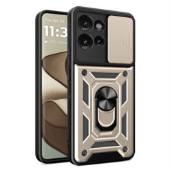 Husa Motorola Edge 50 Fusion protectie camera Techsuit CamShield Series, auriu