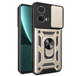 Husa Motorola Moto G85 protectie camera Techsuit CamShield Series, auriu