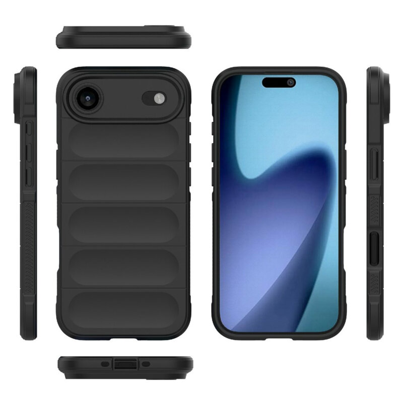 Husa iPhone 17 Air Techsuit Magic Shield, negru
