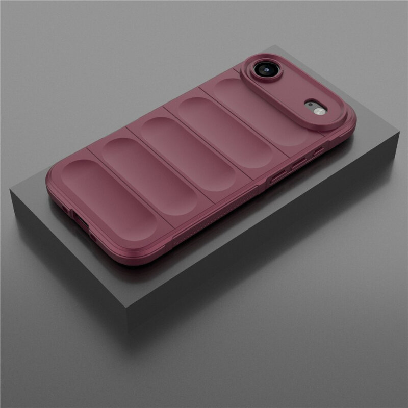 Husa iPhone 17 Air Techsuit Magic Shield, bordo