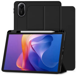 Husa Xiaomi Redmi Pad 2 Techsuit Flex Trifold Pen, negru