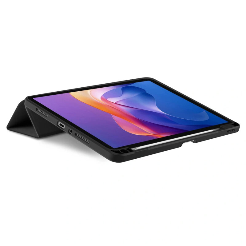 Husa Xiaomi Redmi Pad 2 Techsuit Flex Trifold Pen, gri