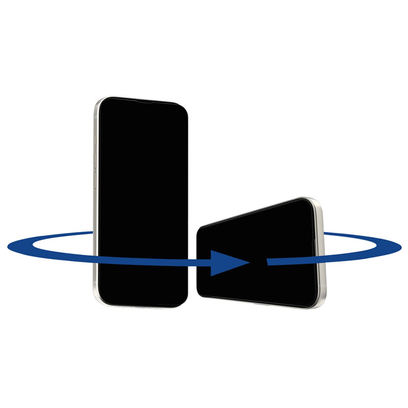 Folie sticla iPhone 14 ANANK 2.5D 360° Privacy Screen Protector, negru
