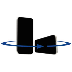 Folie sticla iPhone 14 Pro Max ANANK 2.5D 360° Privacy Screen Protector, negru