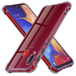 Husa Samsung Galaxy A20e Techsuit Shockproof Clear Silicone, fumuriu