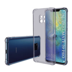 Husa Huawei Mate 20 Pro Techsuit Shockproof Clear Silicone, fumuriu