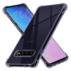 Husa Samsung Galaxy S10 Techsuit Shockproof Clear Silicone, fumuriu