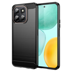 Husa Honor X6c Techsuit Carbon Silicone, negru
