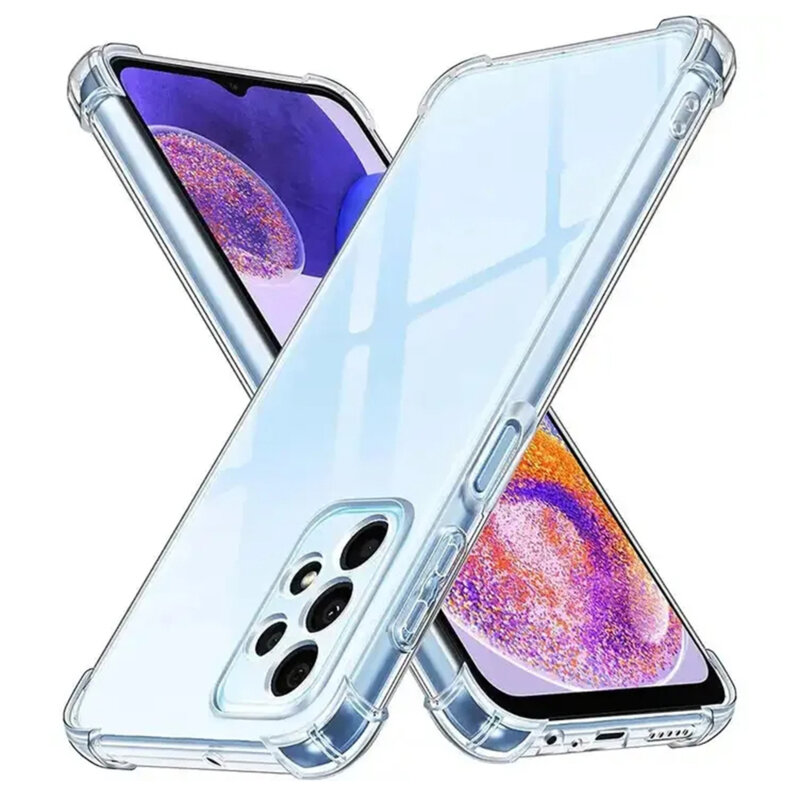Husa Samsung Galaxy A23 5G Techsuit Shockproof Clear Silicone, transparenta