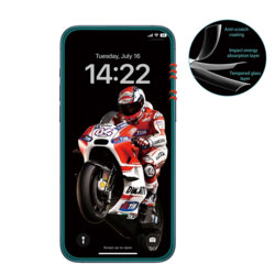 Folie sticla iPhone 15 Pro Max ANANK 3D Anti-crack Screen Protector, negru