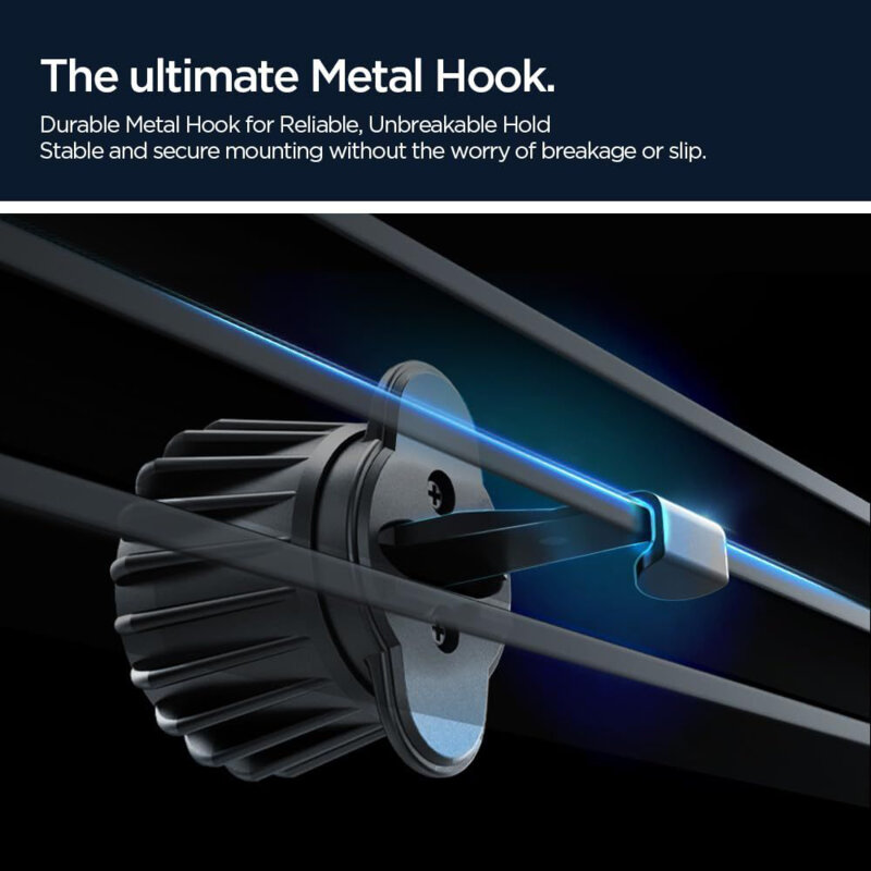 Suport auto telefon MagSafe, universal Spigen MFT13, negru