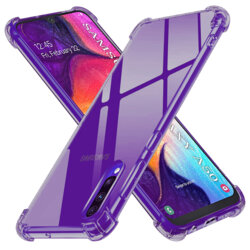 Husa Samsung Galaxy A50 Techsuit Shockproof Clear Silicone, fumuriu