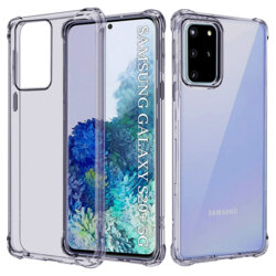 Husa Samsung Galaxy S20 Plus 5G Techsuit Shockproof Clear Silicone, fumuriu