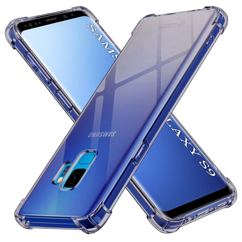Husa Samsung Galaxy S9 Techsuit Shockproof Clear Silicone, fumuriu