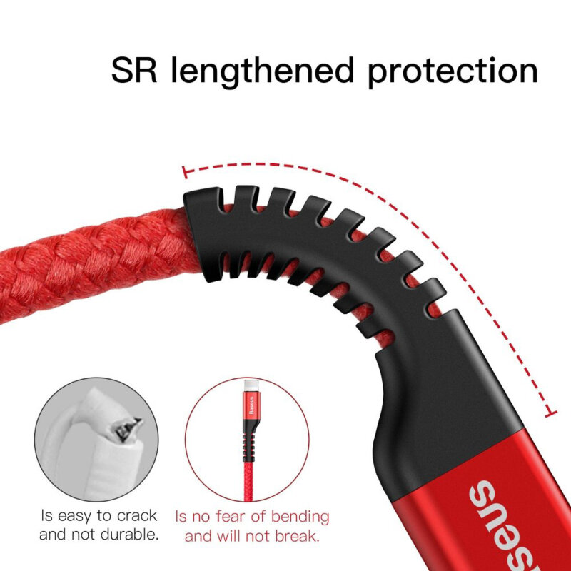 Cablu Type-C flexibil 100W Baseus Fish-Eye, 1m, negru, P10320203111-00