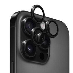 Folie iPhone 16 Pro ANANK AR Lens Guard, negru