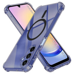 Husa Samsung Galaxy A25 5G Techsuit Shockproof Clear Silicone MagSafe, fumuriu