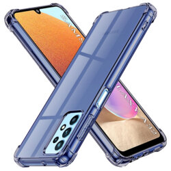 Husa Samsung Galaxy A32 4G Techsuit Shockproof Clear Silicone, fumuriu
