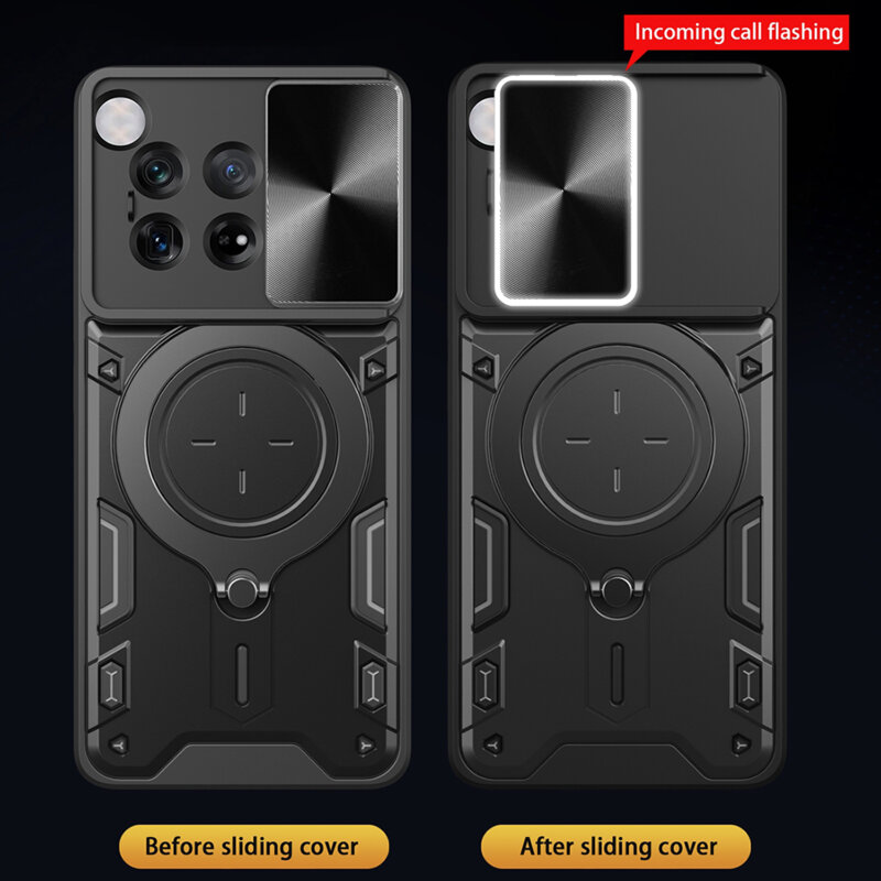 Husa OnePlus 12 Techsuit CamGuard Pro, negru