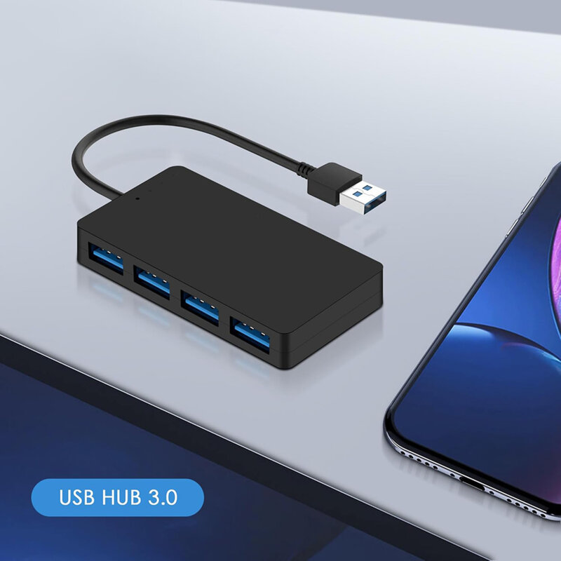Hub USB la 4x USB 3.0 Techsuit QuantumNode H15