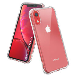 Husa iPhone XR Techsuit Shockproof Clear Silicone, transparenta