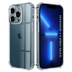 Husa iPhone 13 Pro Max Techsuit Shockproof Clear Silicone, transparenta