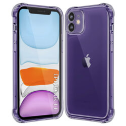 Husa iPhone 11 Techsuit Shockproof Clear Silicone, fumuriu