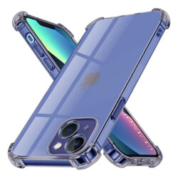 Husa iPhone 13 Techsuit Shockproof Clear Silicone, fumuriu