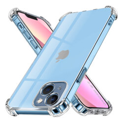 Husa iPhone 13 mini Techsuit Shockproof Clear Silicone, transparenta