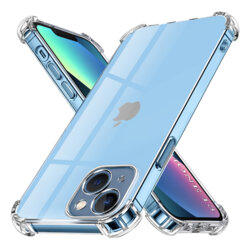 Husa iPhone 13 Techsuit Shockproof Clear Silicone, transparenta